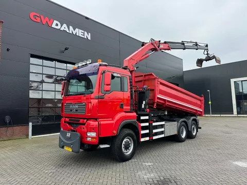 MAN TGA 28.440 6x4-4 BL Kipper / Kraan