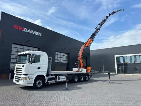 Scania R R490 8x4 Tridem Fassi F660 + Fly Jib Euro 6