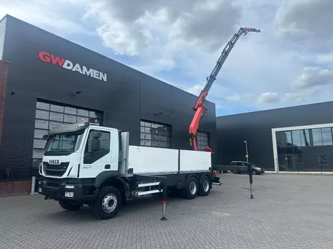 Iveco Trakker 360 6x4 Palfinger PK 33002-EH E + Fly Jib, Euro 5