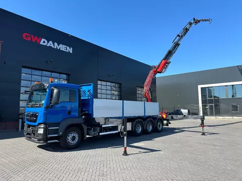 MAN TGS 35.440 8x4-4 Tridem + Fassi F660 + Fly jib Euro 6