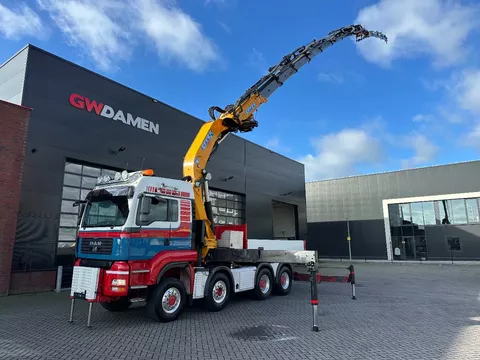 MAN TGA 33.480 8x6+Effer 855/8S+Flyjib 6S , Winch