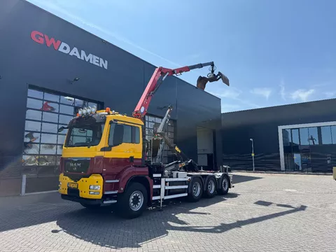 MAN TGS 35.440 8x4 Tridem Hooklift/ HMF 1643-Z2 Euro 5