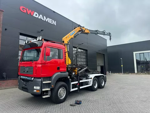 MAN TGA 33.410 6x6 Haak/ Kraan
