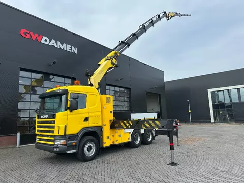 Scania R R164-580 V8 6x4 Tractor unit Palfinger PK 56002 + Flyjib , winch