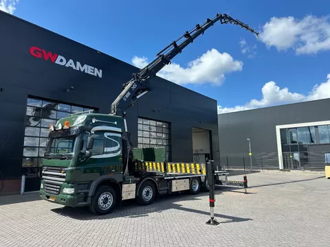 DAF 85 CF 8x2 Hiab 800+Fly jib , winch