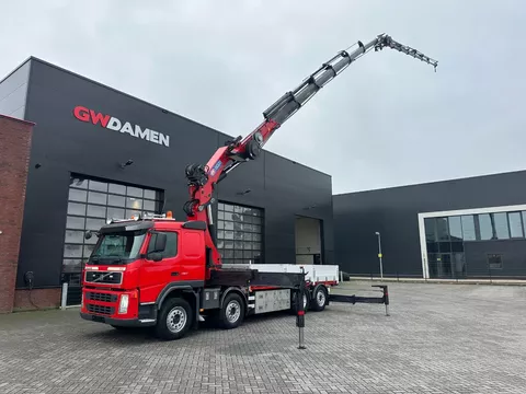 Volvo FM 460 8x2 HMF 6020 + Fly Jib, Winch