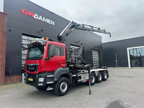MAN TGS 37.440 8x6 Hooklift / Hiab 188 E-4 Euro 6