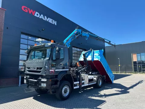 Iveco Trakker 330 4x4 Haaksysteem/Kraan Euro 5 EEV