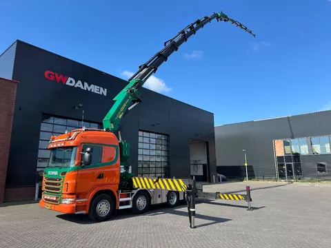 Scania G G480 8x2 Palfinger PK 100002 + Fly Jib Euro 5